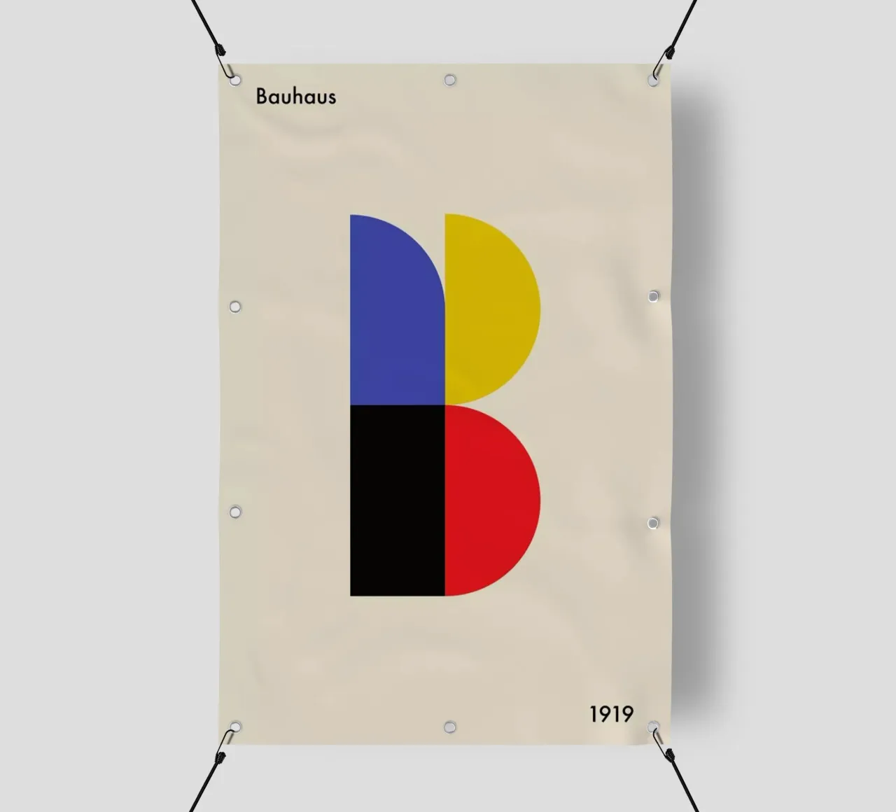 B for Bauhaus pvc cover by Studio One