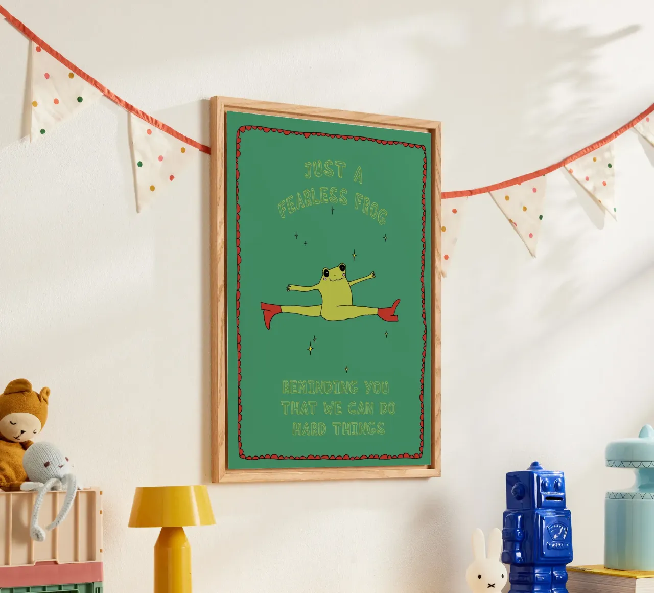 Fearless Frog plexiglass da thesoulhugclub