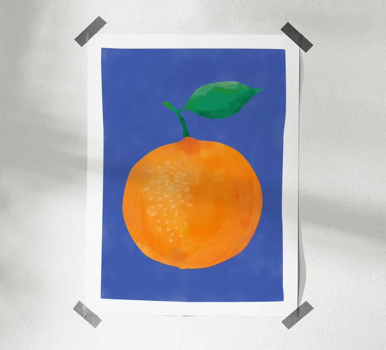 Frutta arancione vibrante poster da Pictufy Sun & Spirit