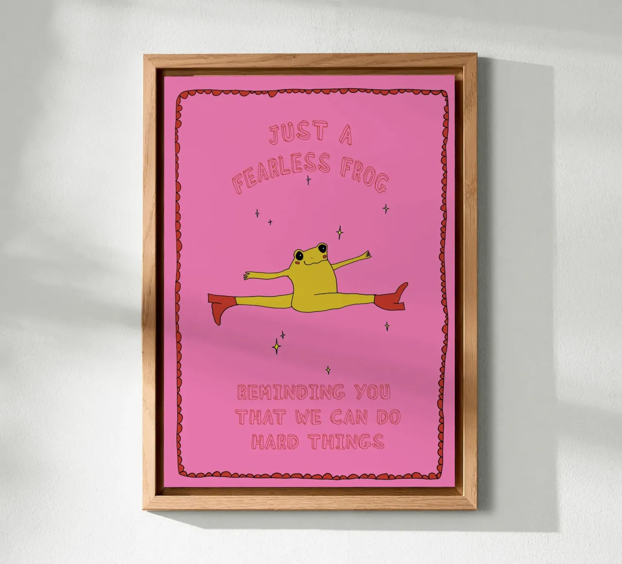 fearless frog alluminio dibond da thesoulhugclub