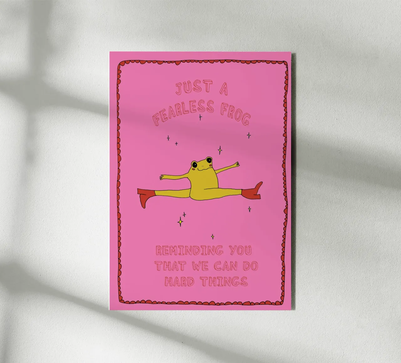 fearless frog alluminio dibond da thesoulhugclub
