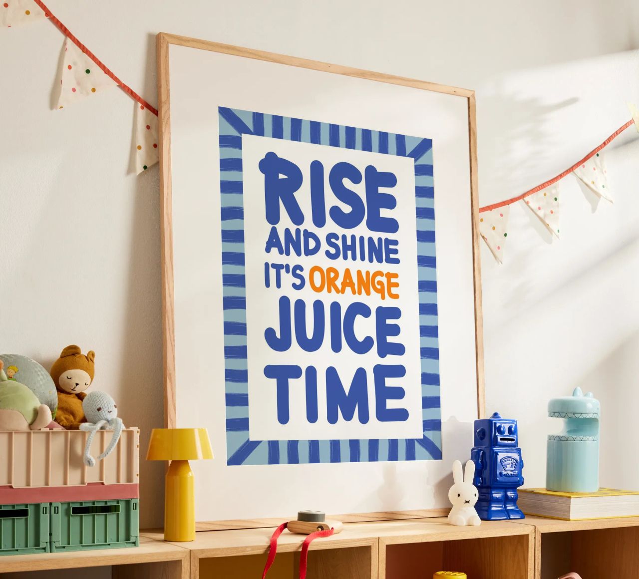Ochtend Citrus Vreugde poster van Pictufy Sun & Spirit