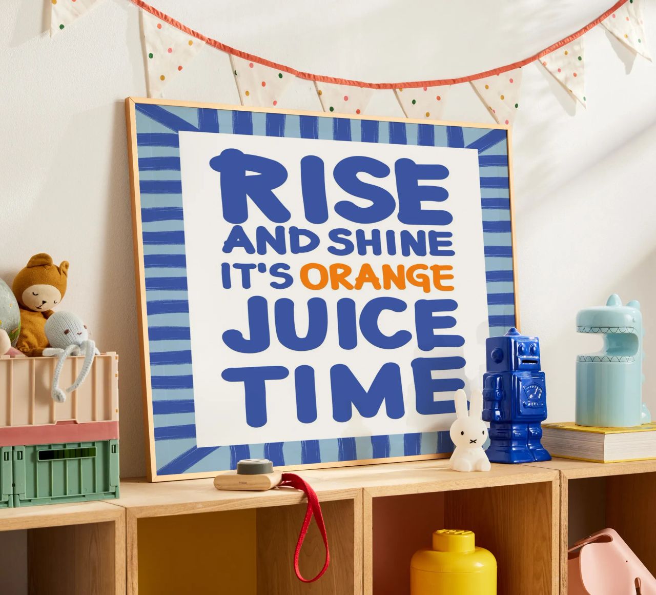 Ochtend Citrus Vreugde poster van Pictufy Sun & Spirit