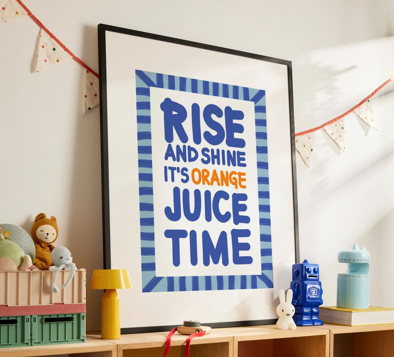 Ochtend Citrus Vreugde poster van Pictufy Sun & Spirit