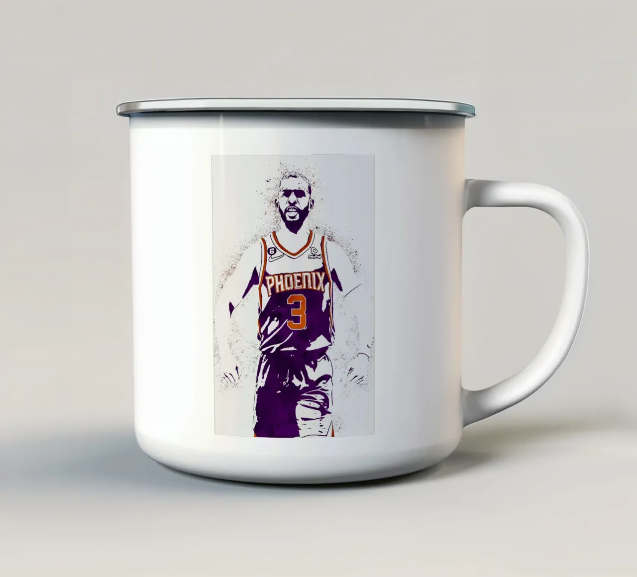 Chris Paul Phoenix Suns 2 enamel mug by tenten