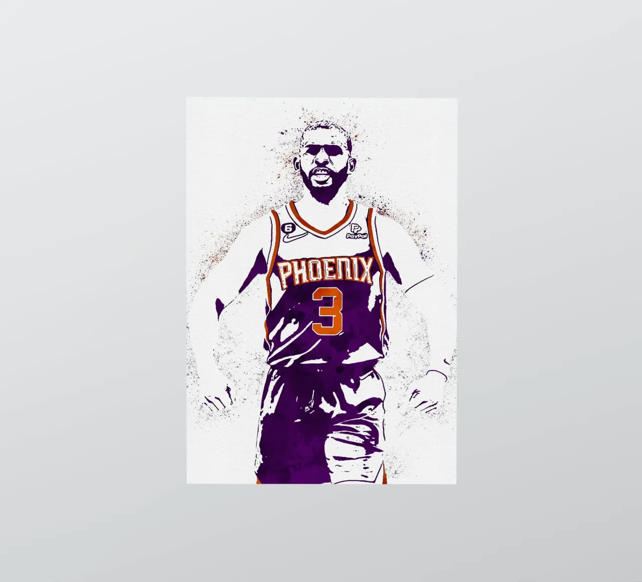Chris Paul Phoenix Suns 2 autocollant de tenten