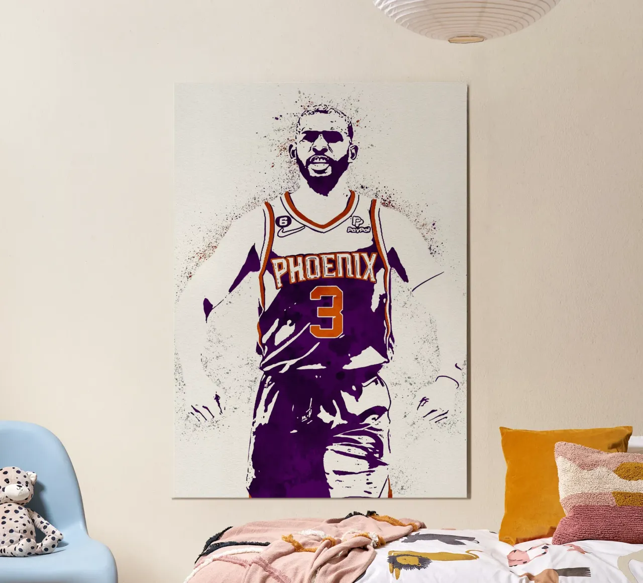 Chris Paul Phoenix Suns 2 carta hahnemühle da tenten