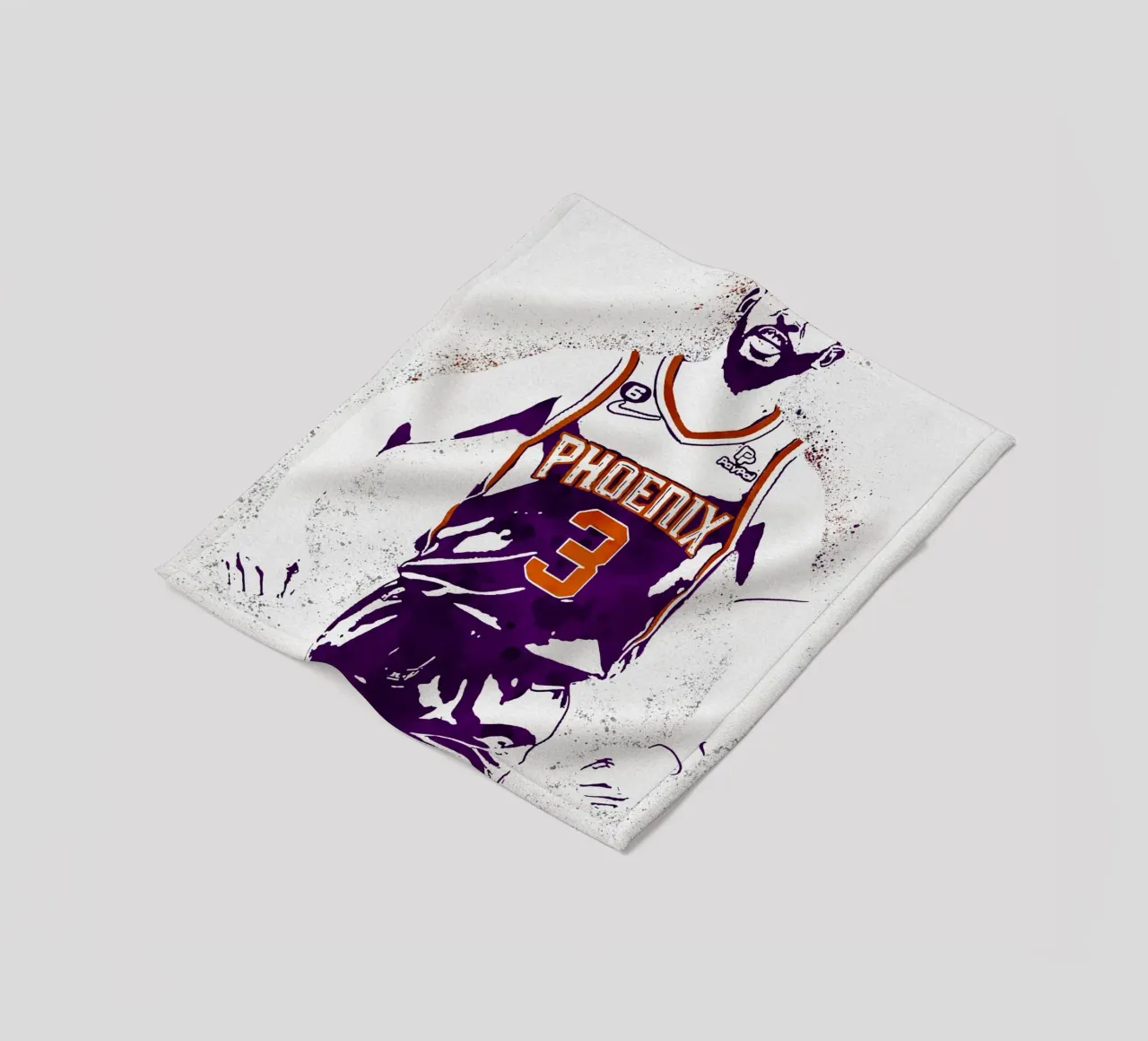 Chris Paul Phoenix Suns 2 coperta in pile da tenten