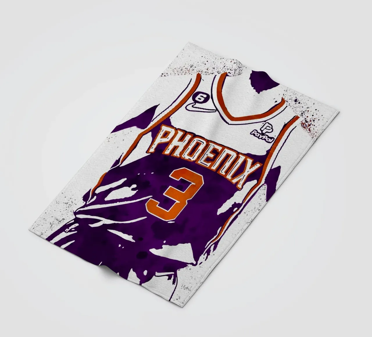 Chris Paul Phoenix Suns 2 coperta in pile da tenten