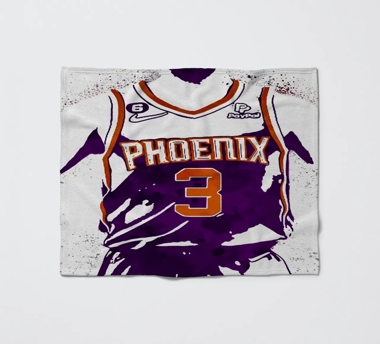 Chris Paul Phoenix Suns 2 coperta in pile da tenten