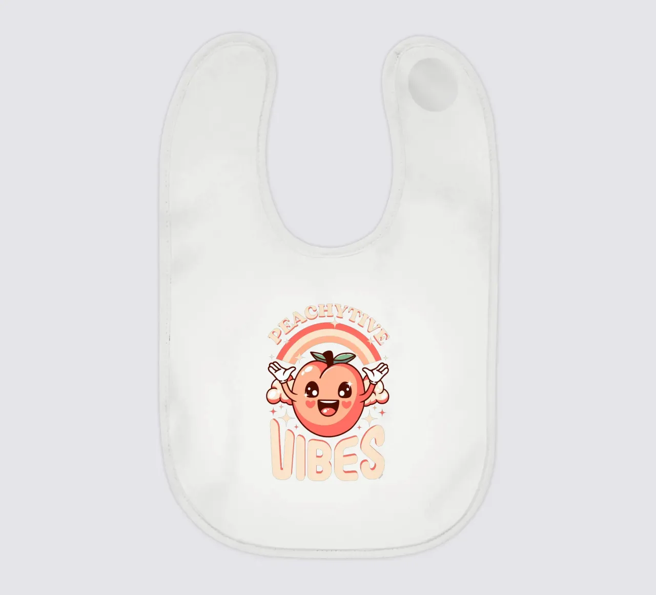 Peachytive Vibes! bavaglino da LM2Kone