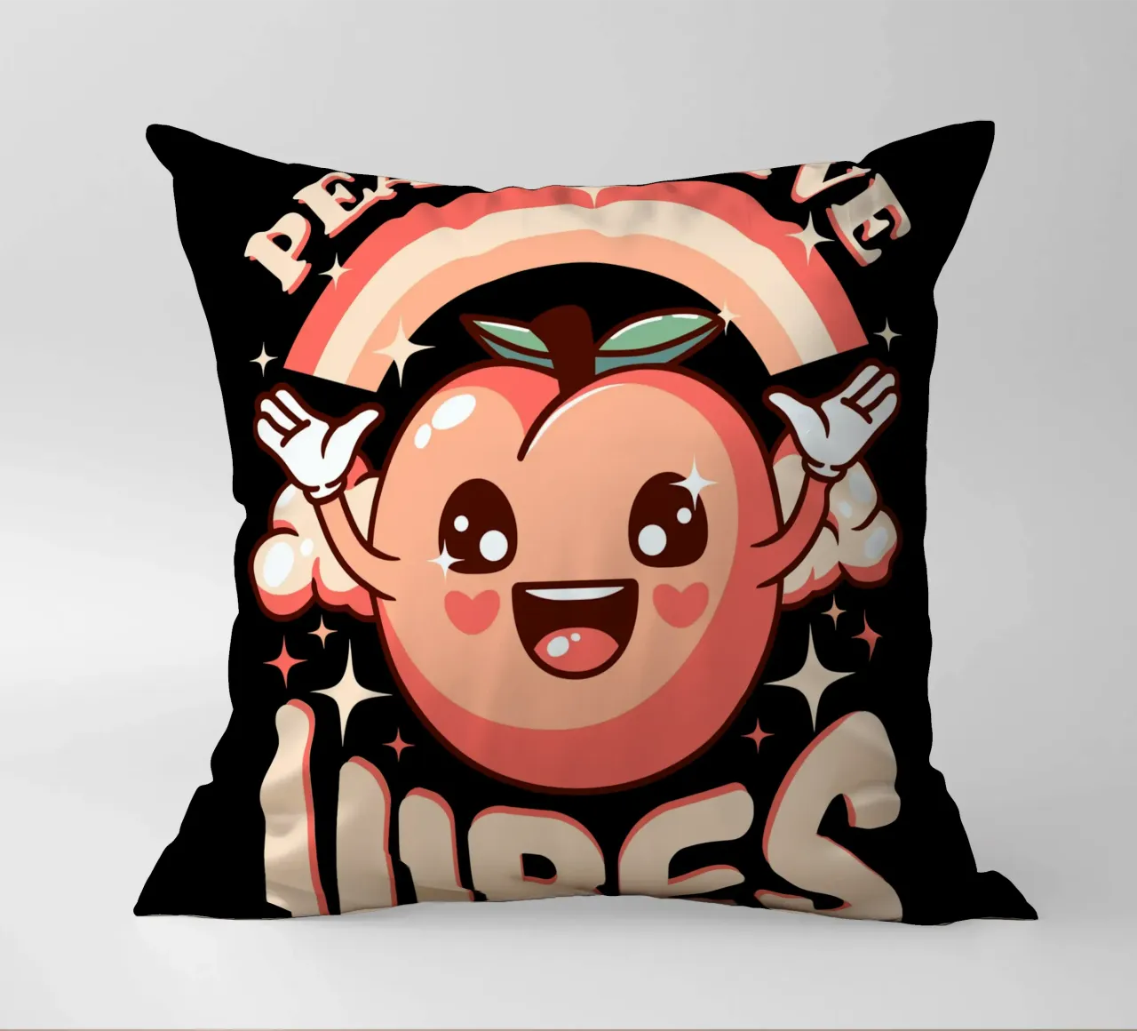 Peachytive Vibes! cuscino da LM2KONE