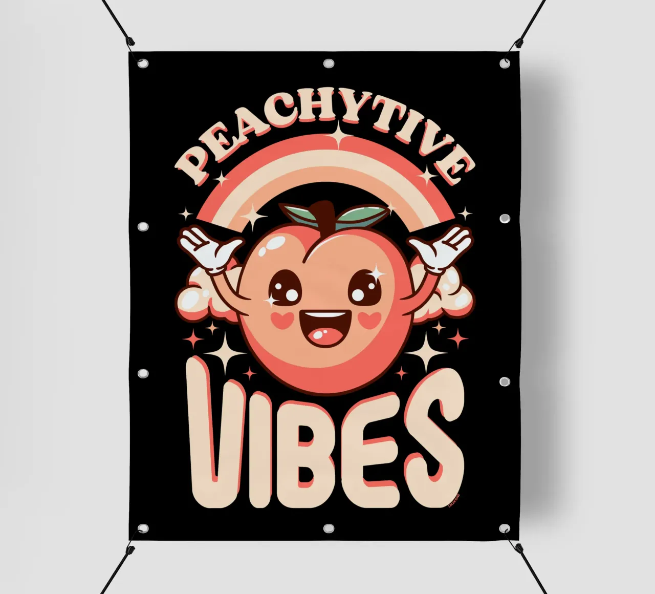 Peachytive Vibes! telo in pvc da LM2Kone
