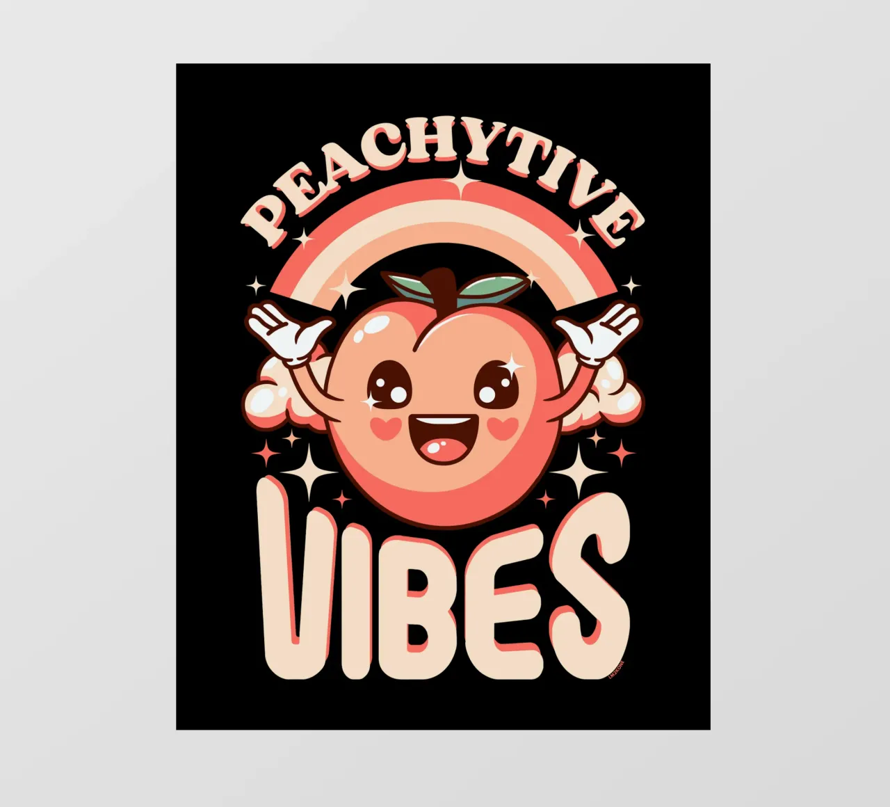 Peachytive Vibes! telo in pvc da LM2Kone