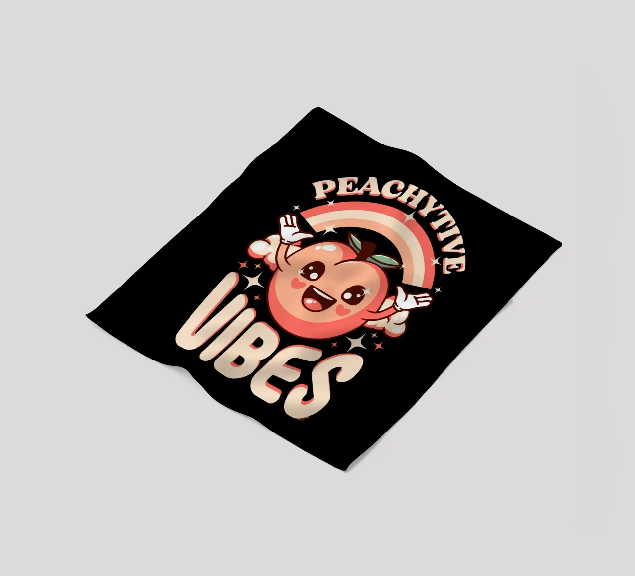 Peachytive Vibes! coperta in pile da LM2KONE