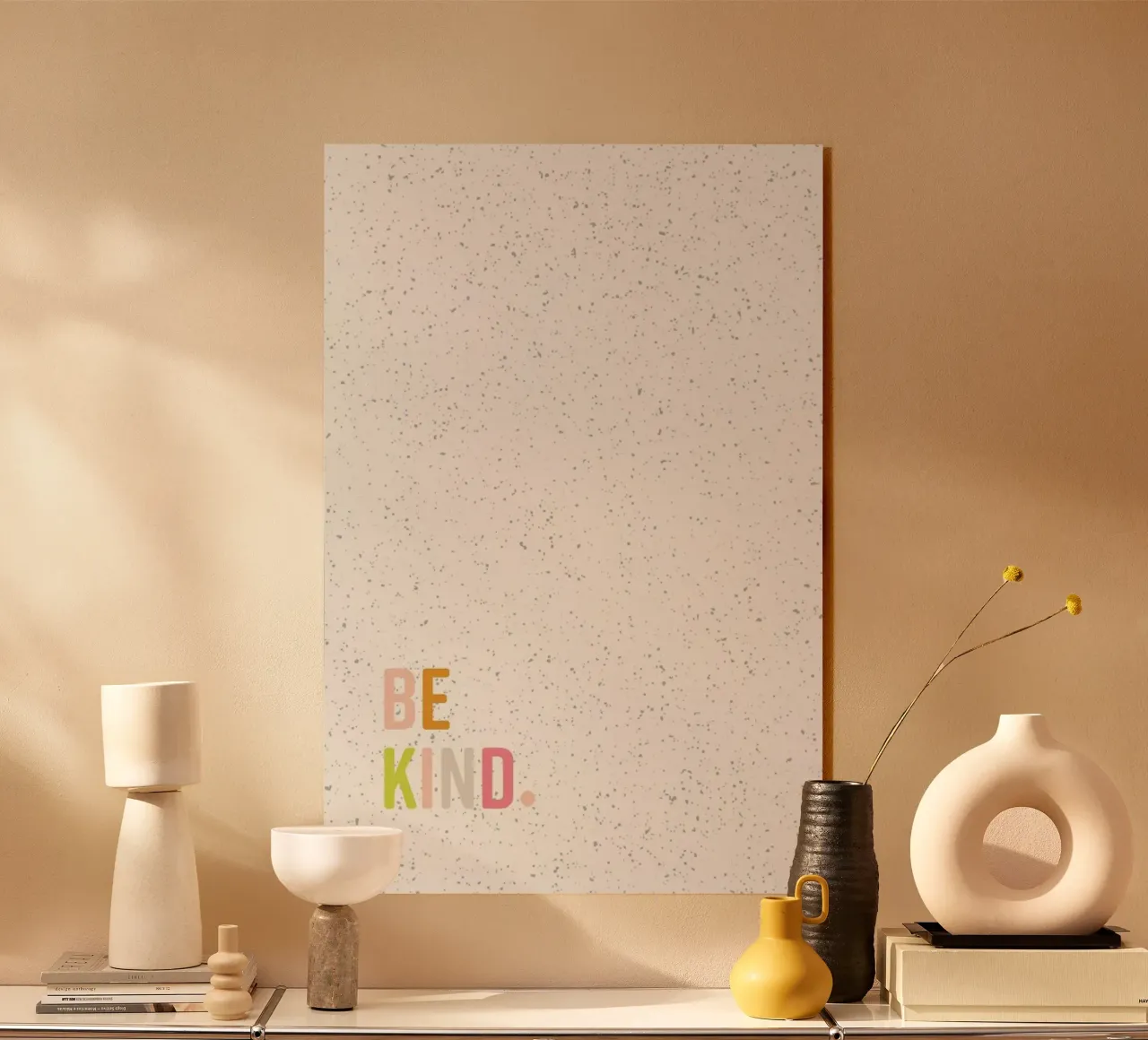 Be Kind plexiglass da Linda Gobeta