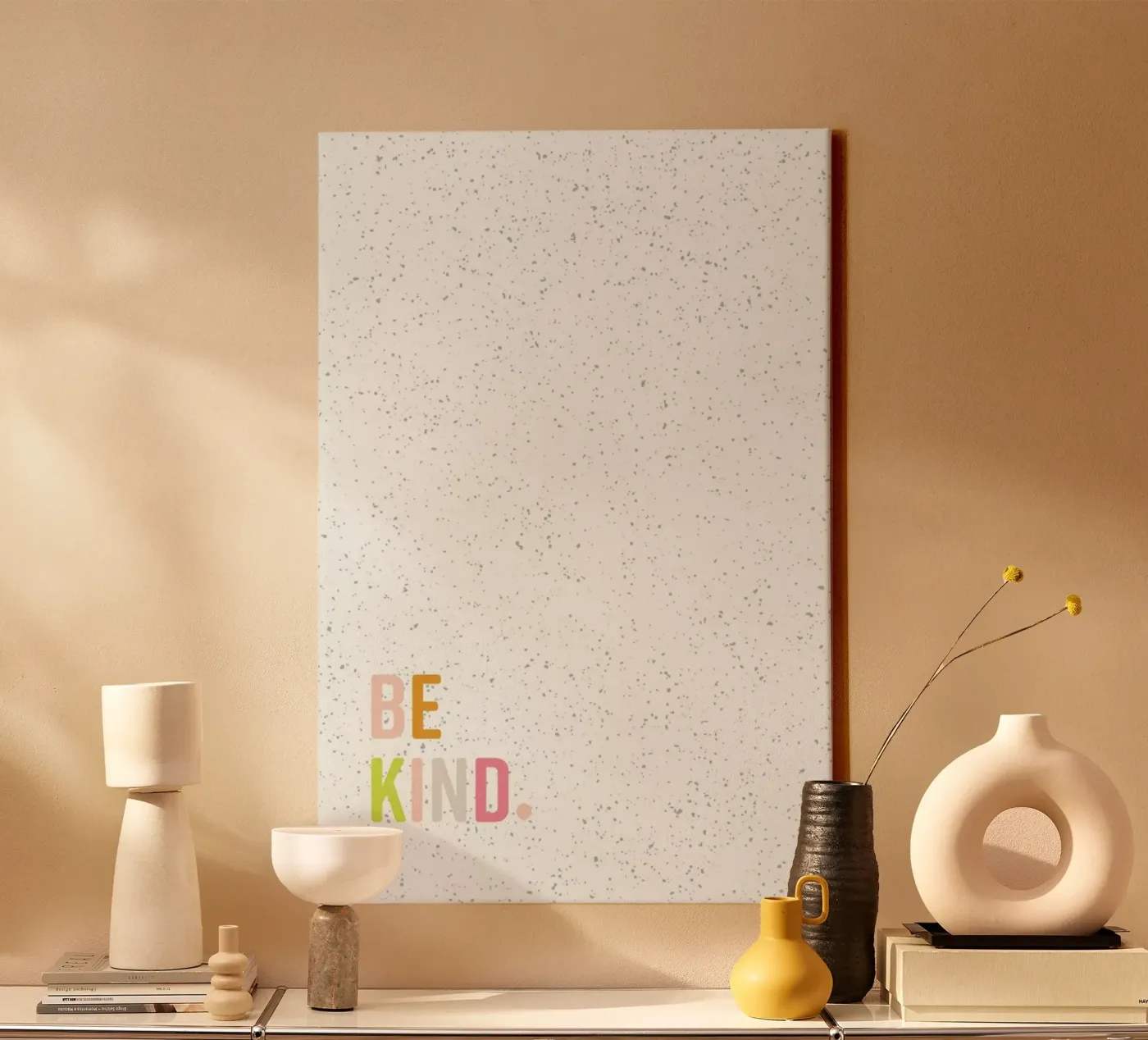 Be Kind tela da Linda Gobeta