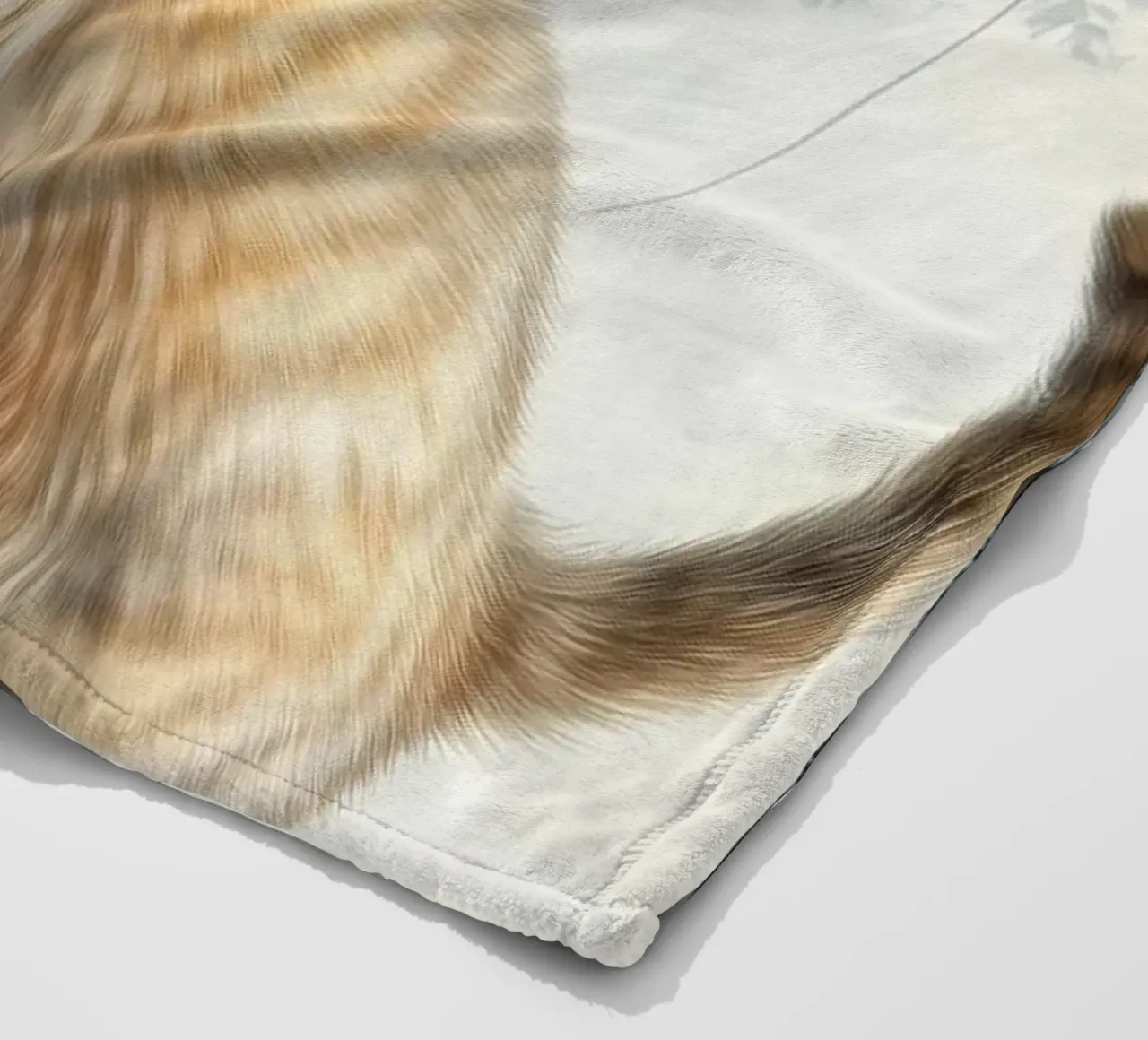 I gatti amano l'albero di Natale 2 coperta in pile da Justyna Jaszke JBJart