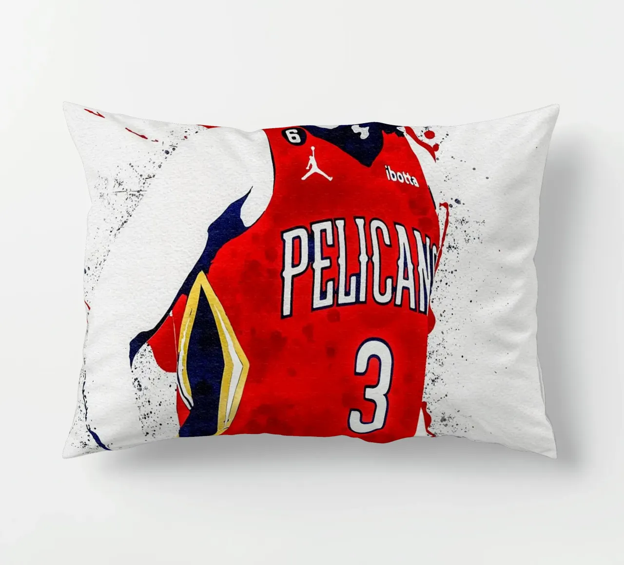 CJ McCollum New Orleans Pelicans cuscino da tenten