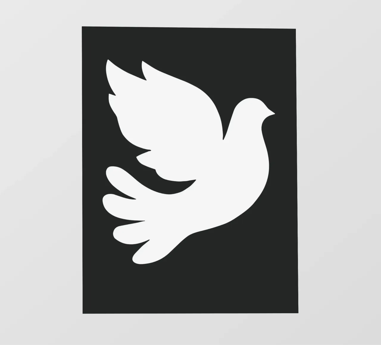Peace and freedom telo in pvc da edsonramosart