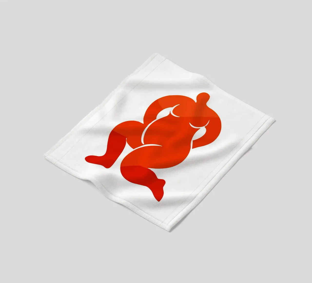 Body positivity coperta in pile da edsonramosart