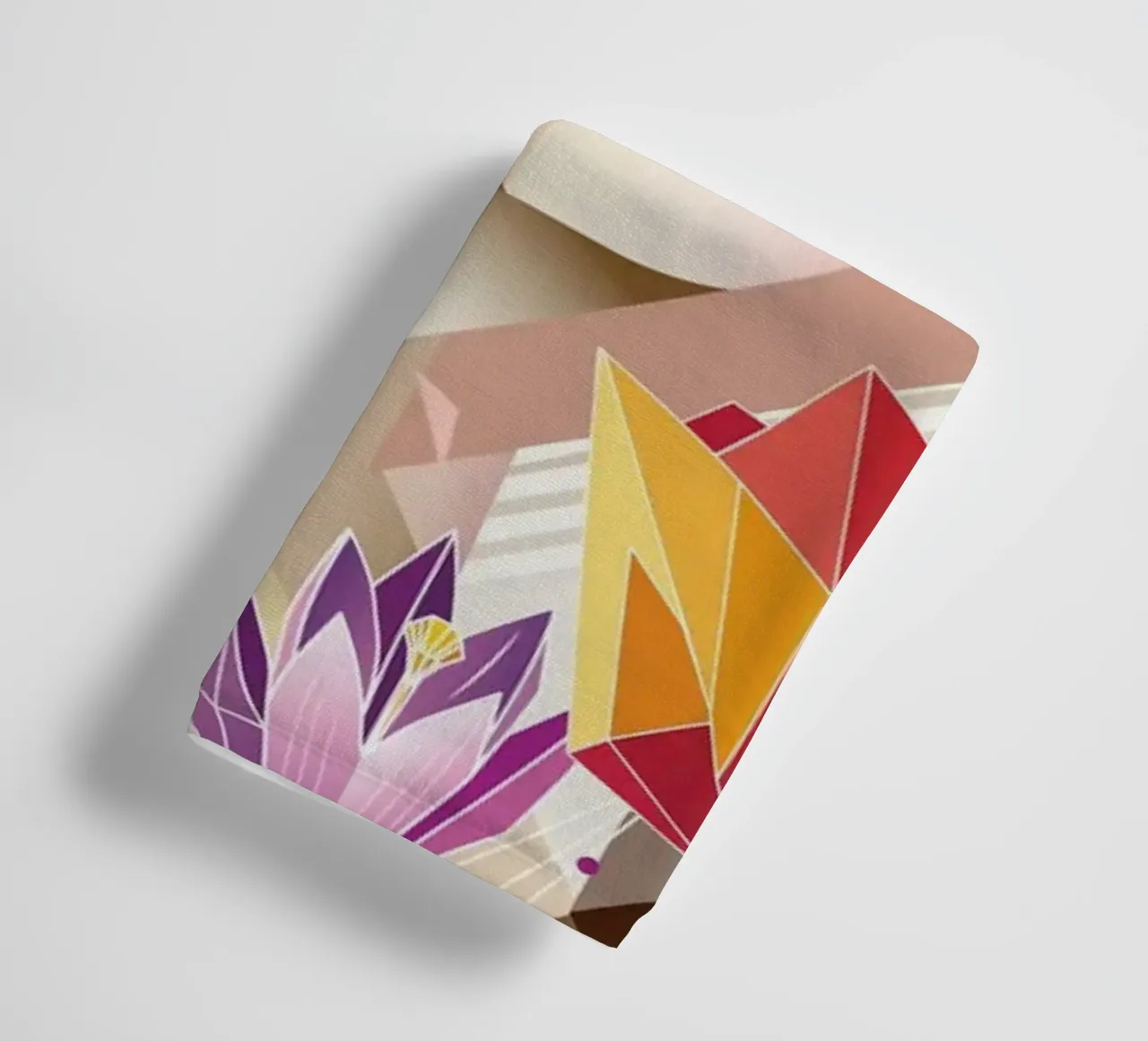 Due coniglietti di Pasqua in un mare di fiori asciugamano da bagno da namosh