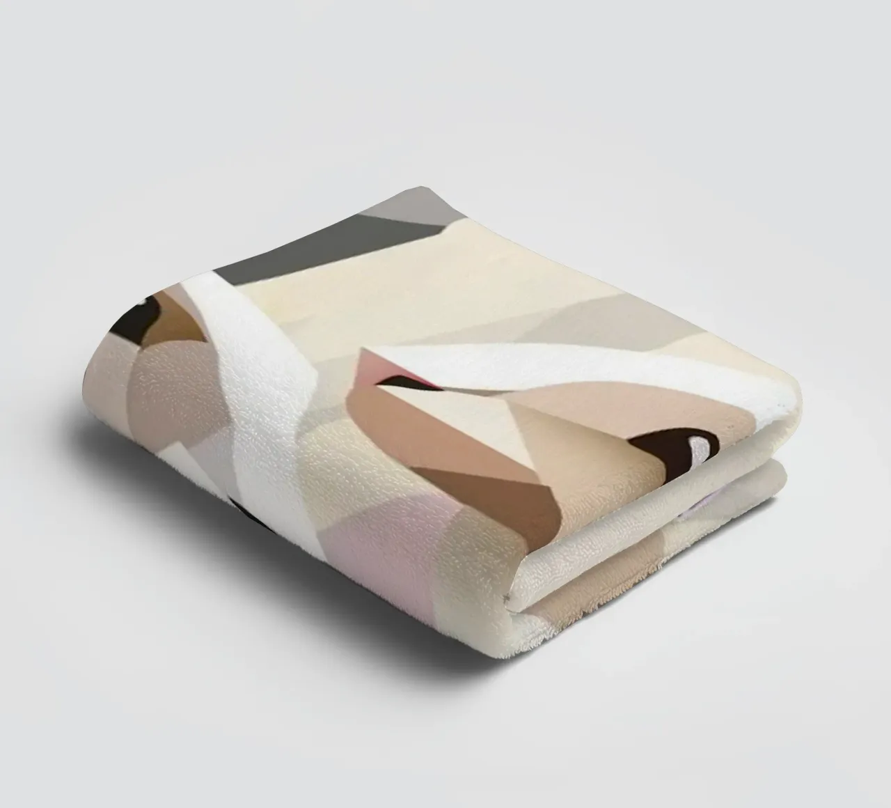 Due coniglietti di Pasqua in un mare di fiori asciugamano da bagno da namosh