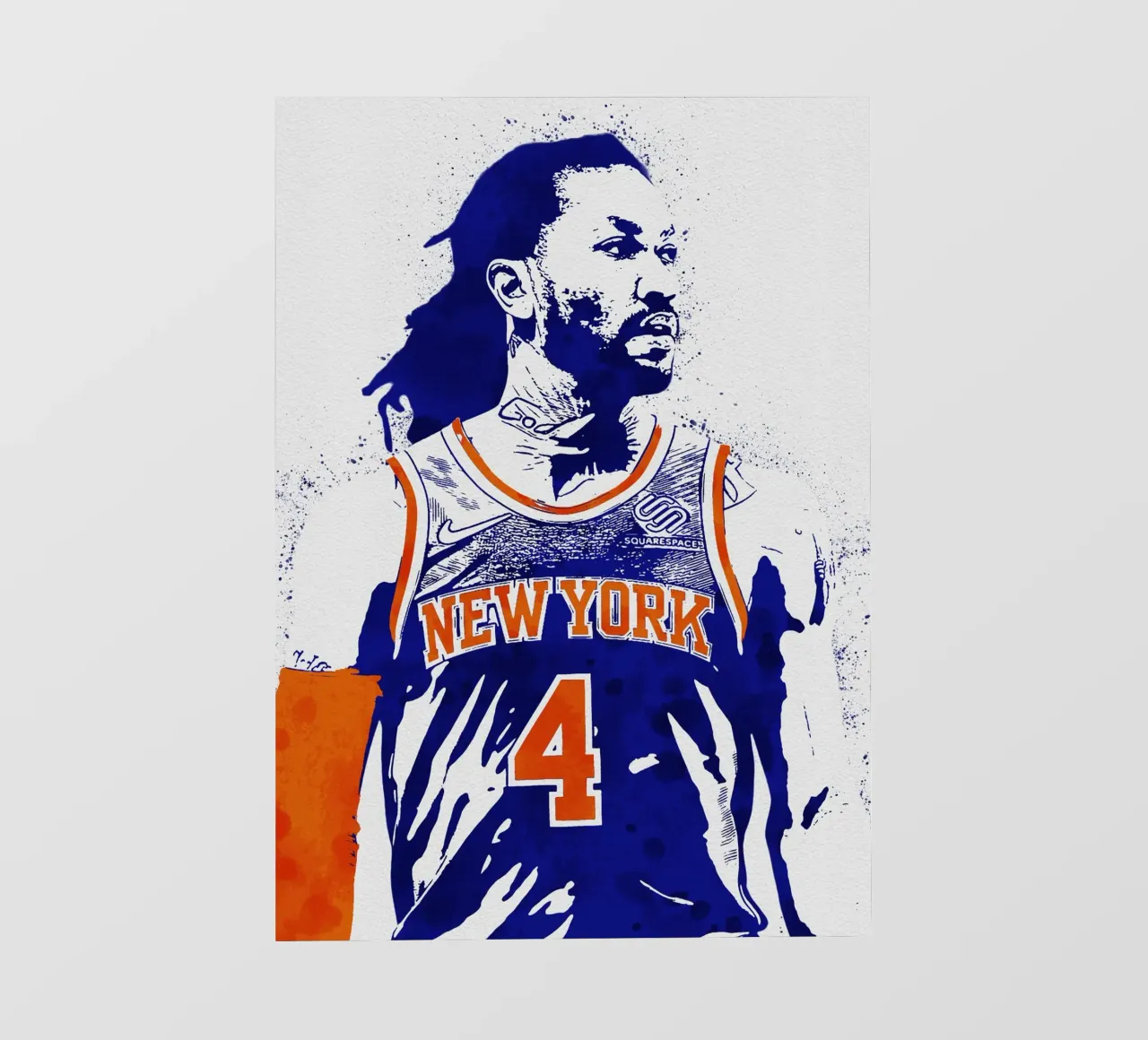Derrick Rose New York Knicks telo in pvc da tenten