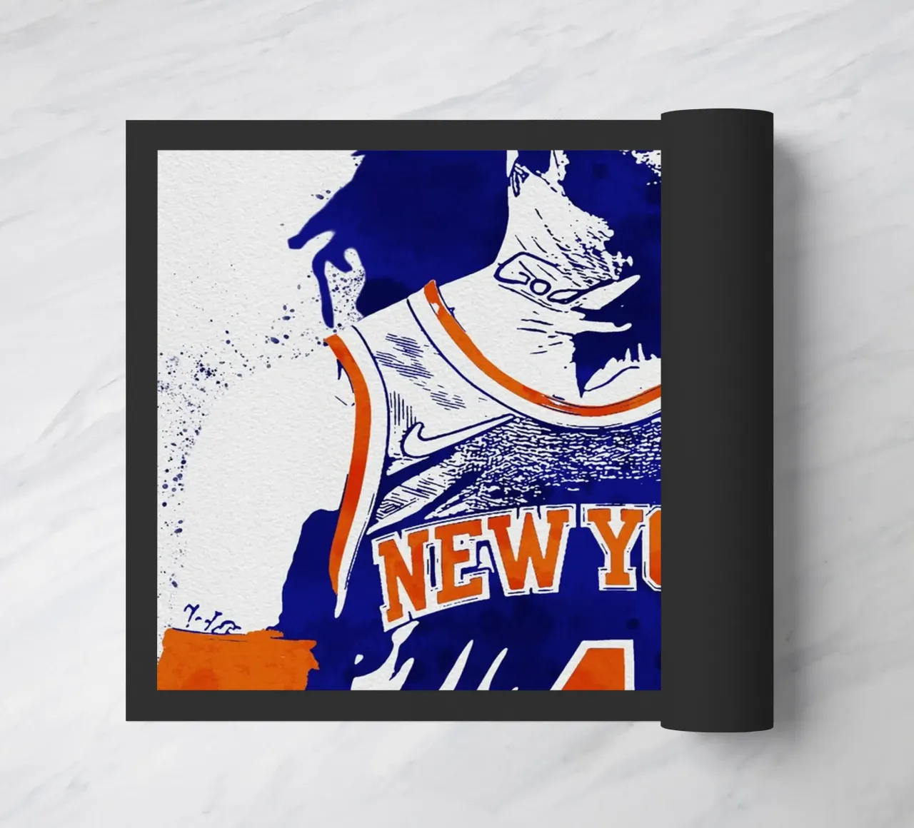 Derrick Rose New York Knicks zerbino da tenten