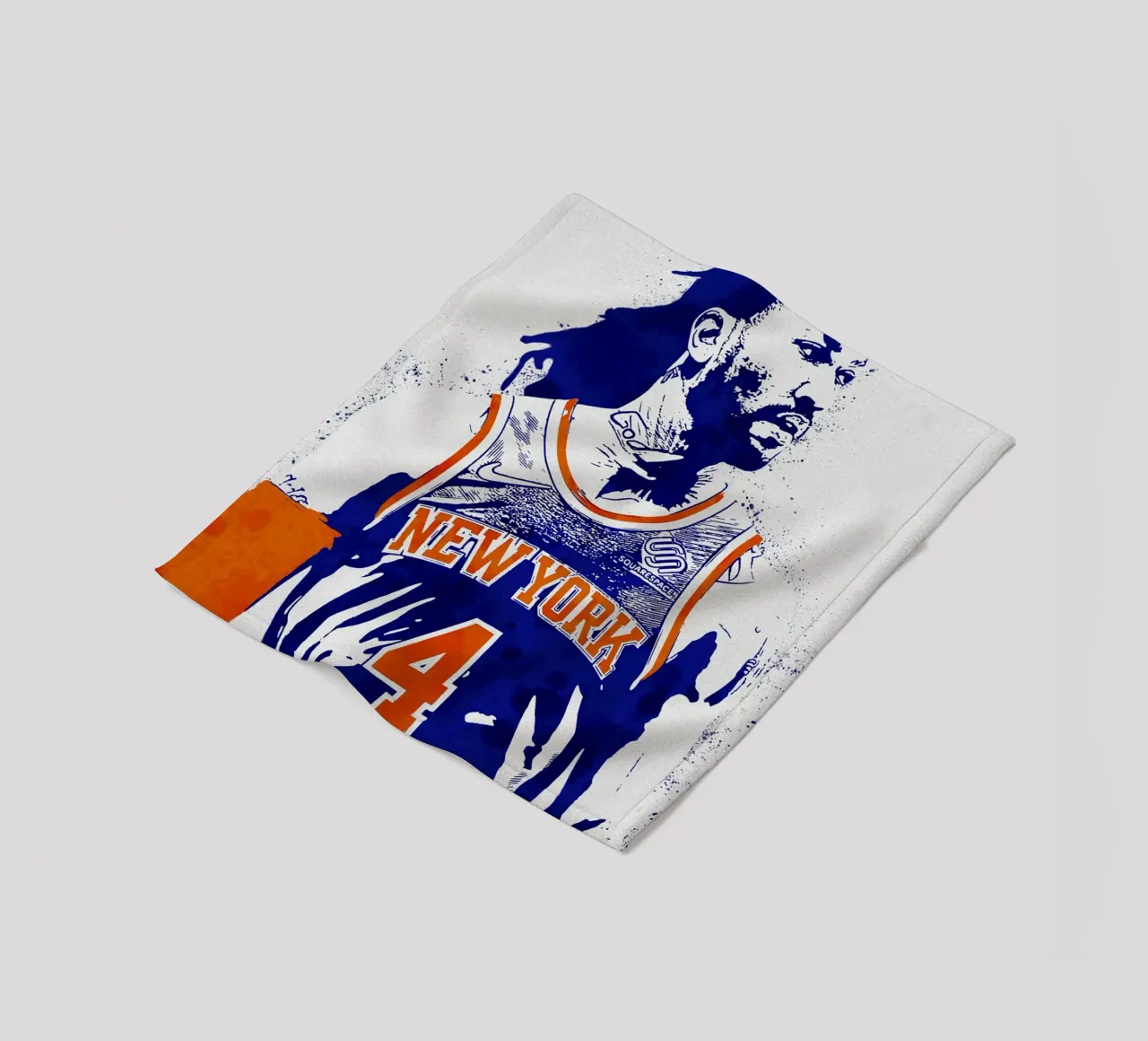 Derrick Rose New York Knicks coperta in pile da tenten