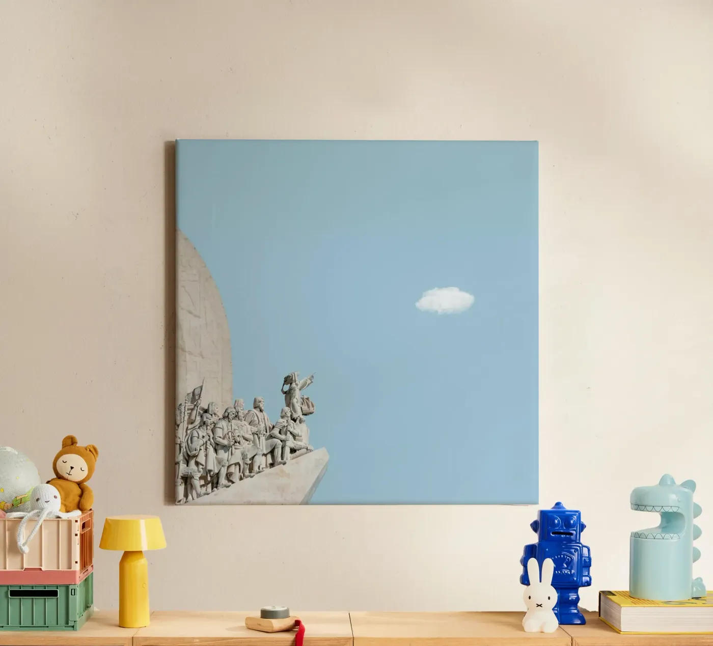 Manuel canvas by Rafael Burato