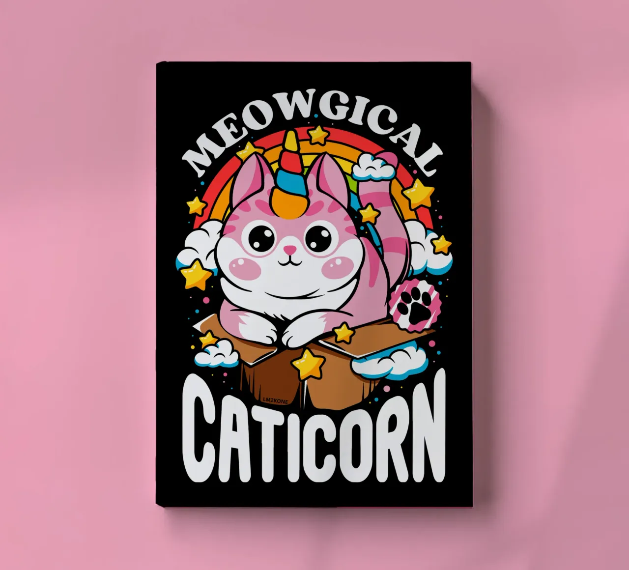 Meowgical Caticorn notebook by LM2KONE