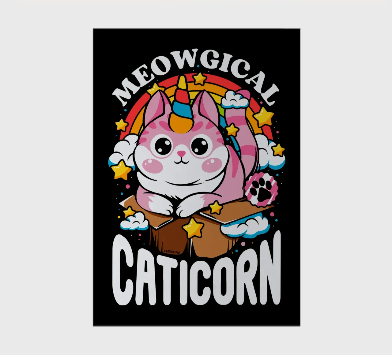 Meowgical Caticorn notebook by LM2KONE