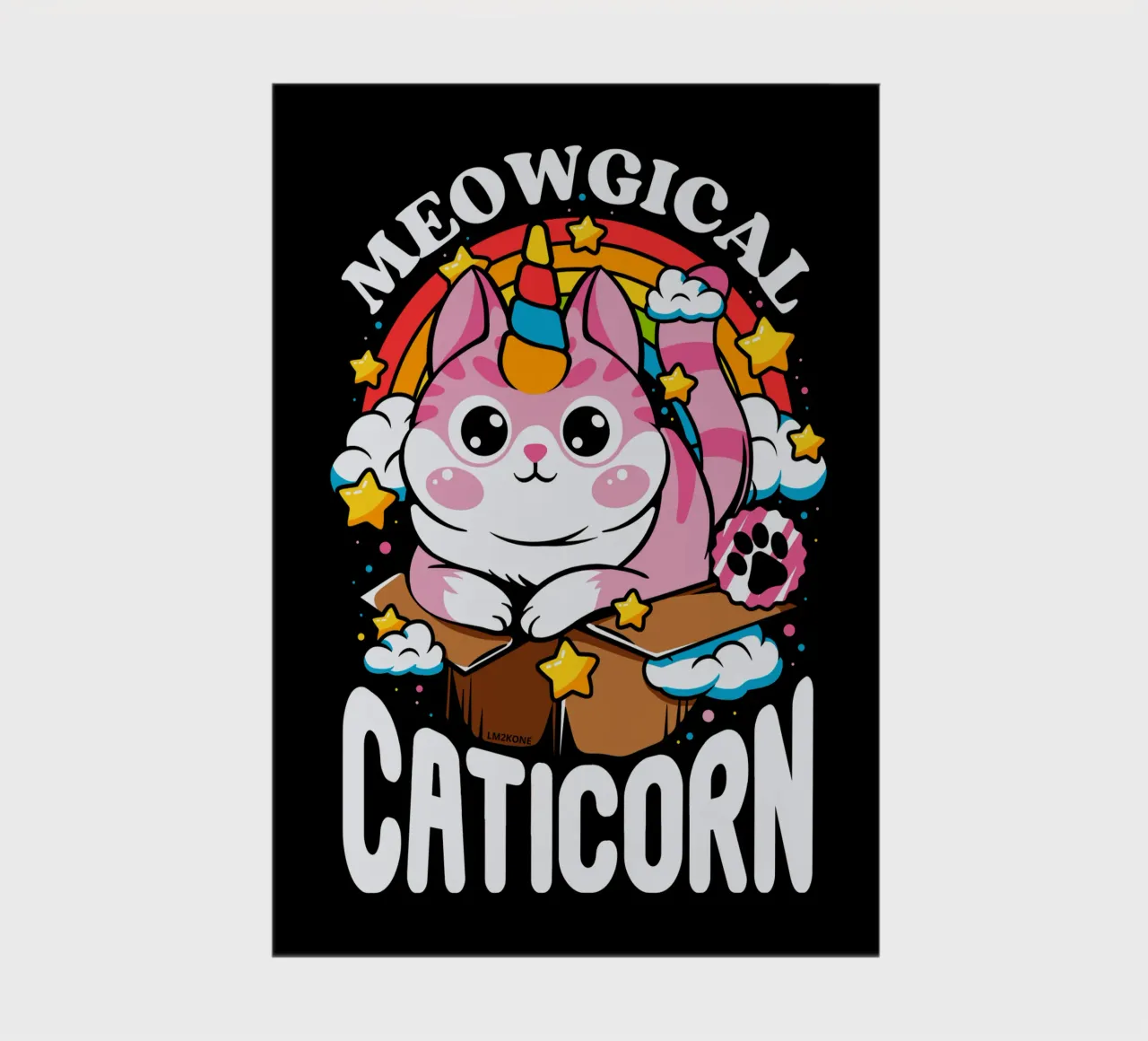 Meowgical Caticorn notebook by LM2KONE