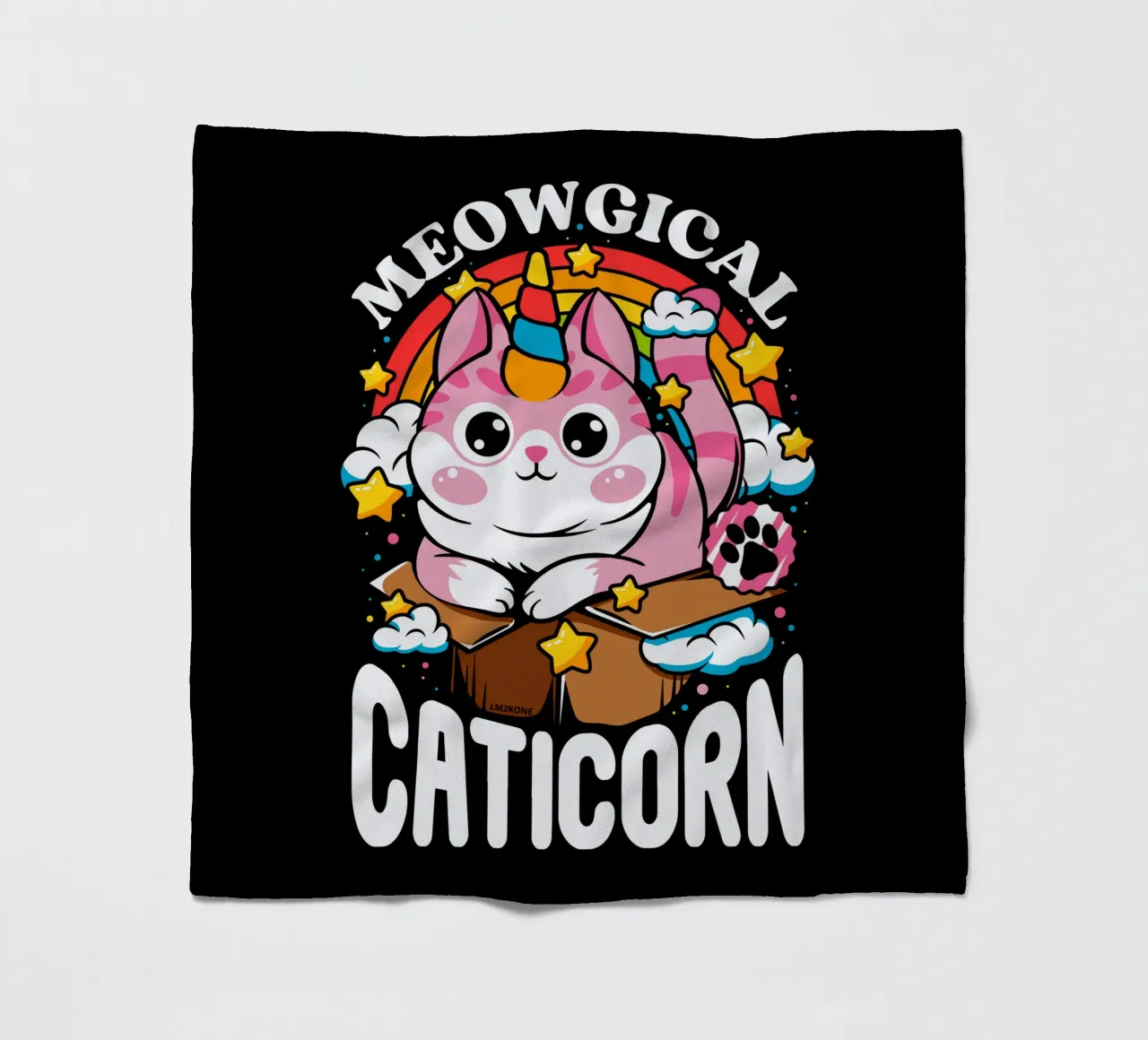 Meowgical Caticorn coperta in pile da LM2KONE