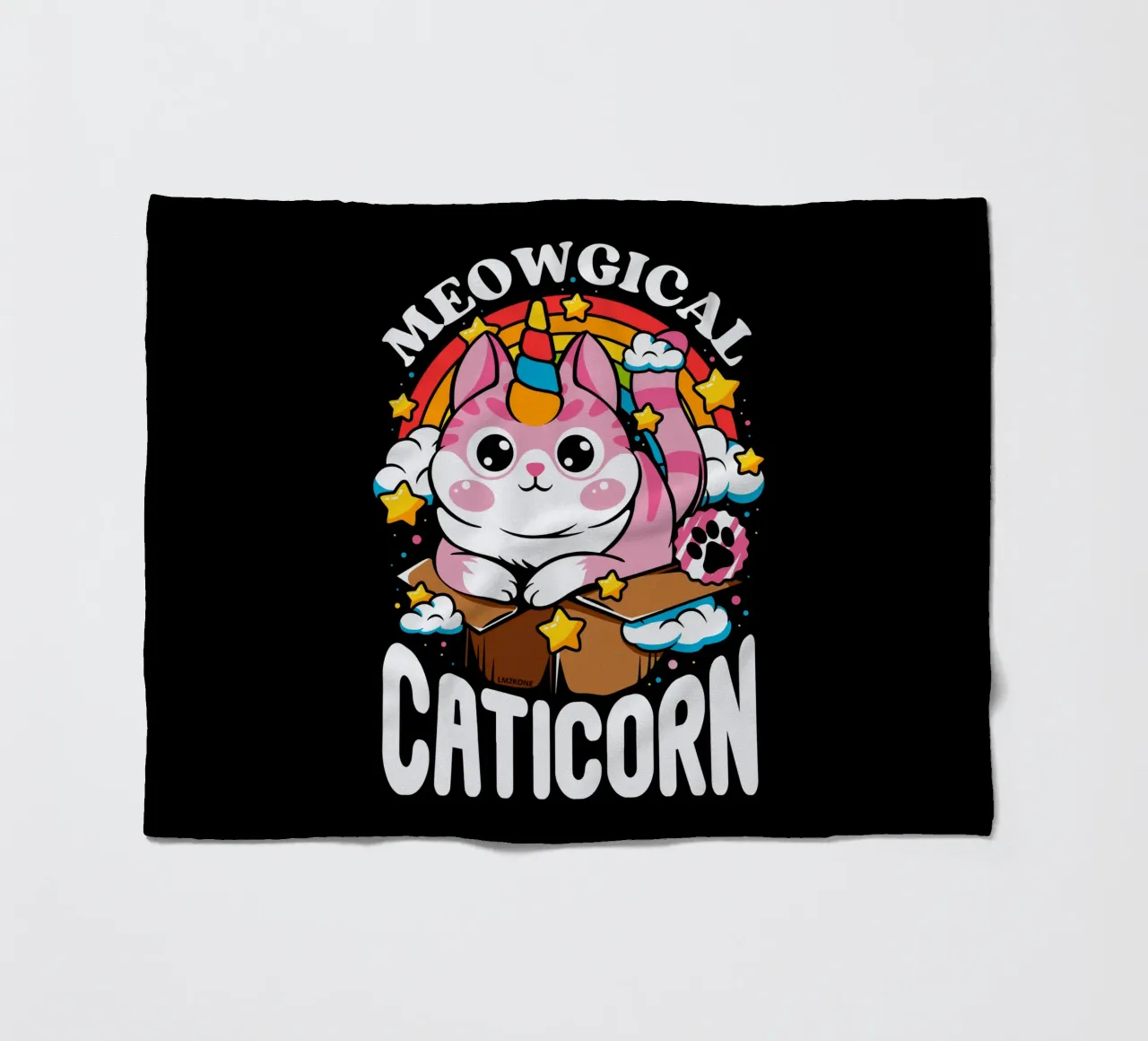 Meowgical Caticorn coperta in pile da LM2KONE