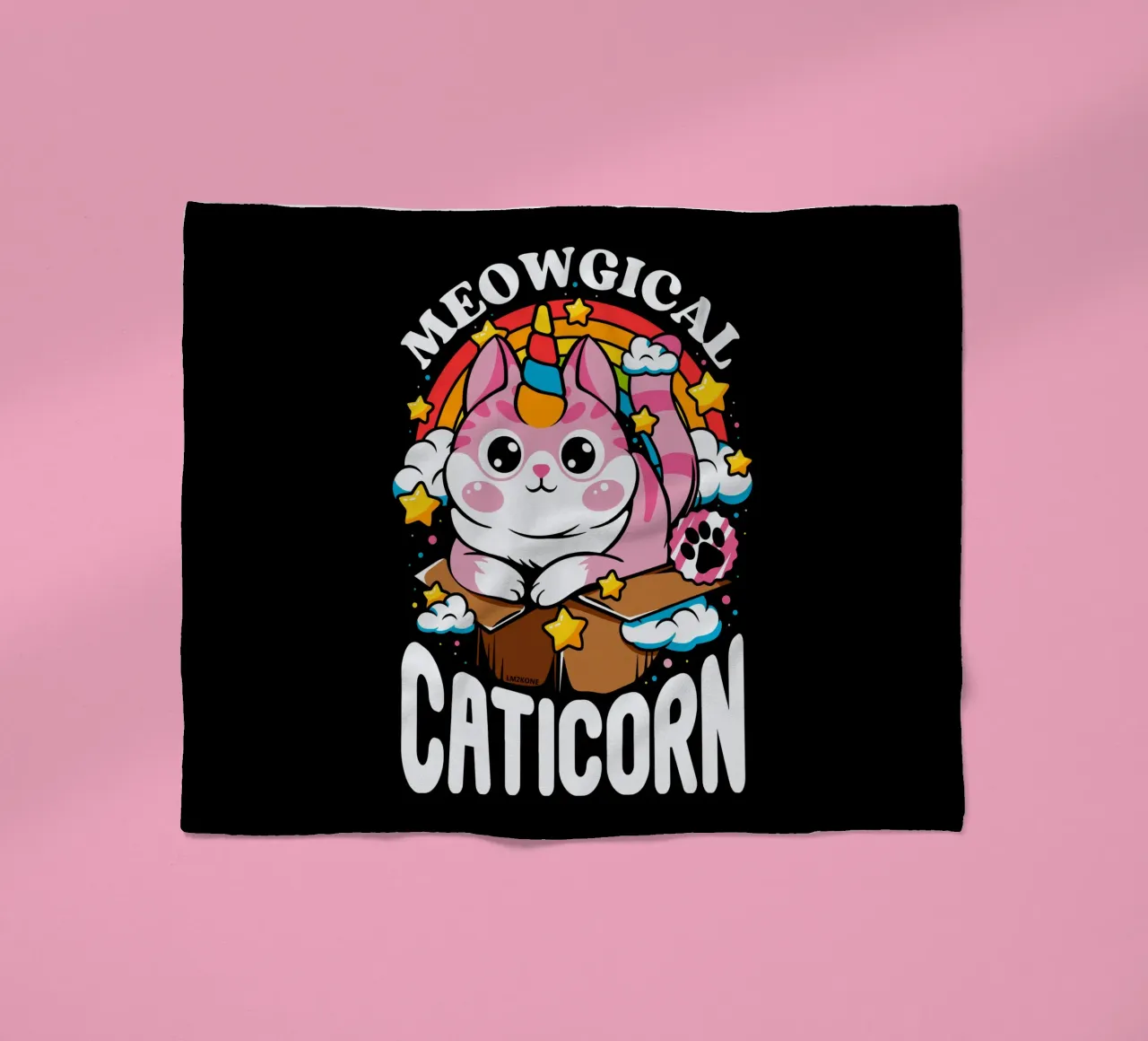 Meowgical Caticorn coperta in pile da LM2KONE