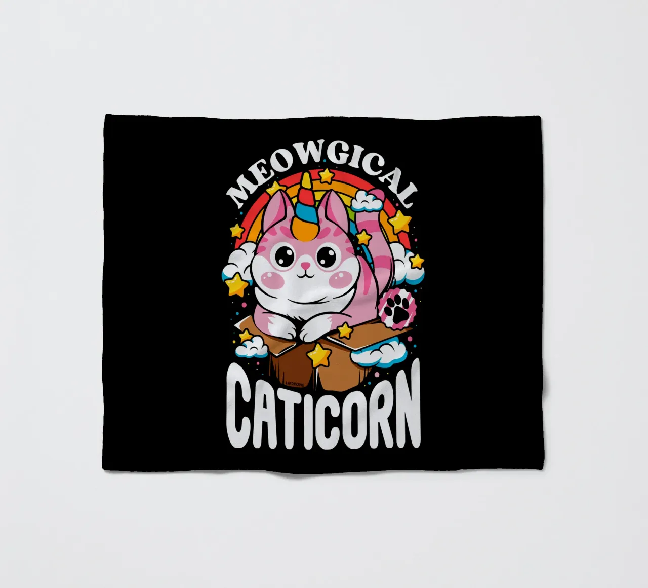Meowgical Caticorn coperta in pile da LM2KONE