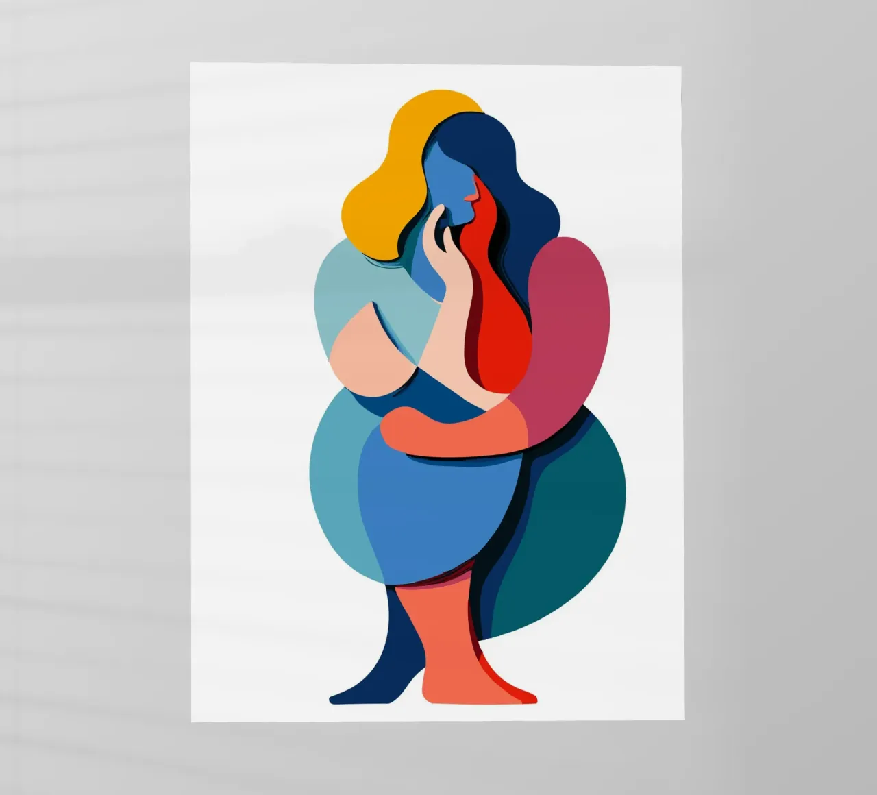 Overlapping shapes pellicola backlit da edsonramosart