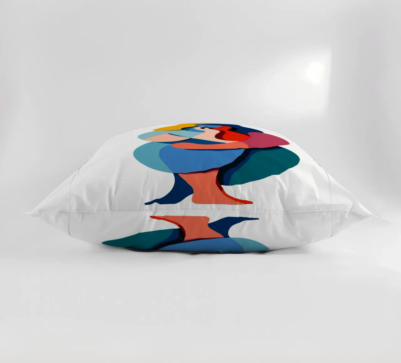 Overlapping shapes cuscino da edsonramosart