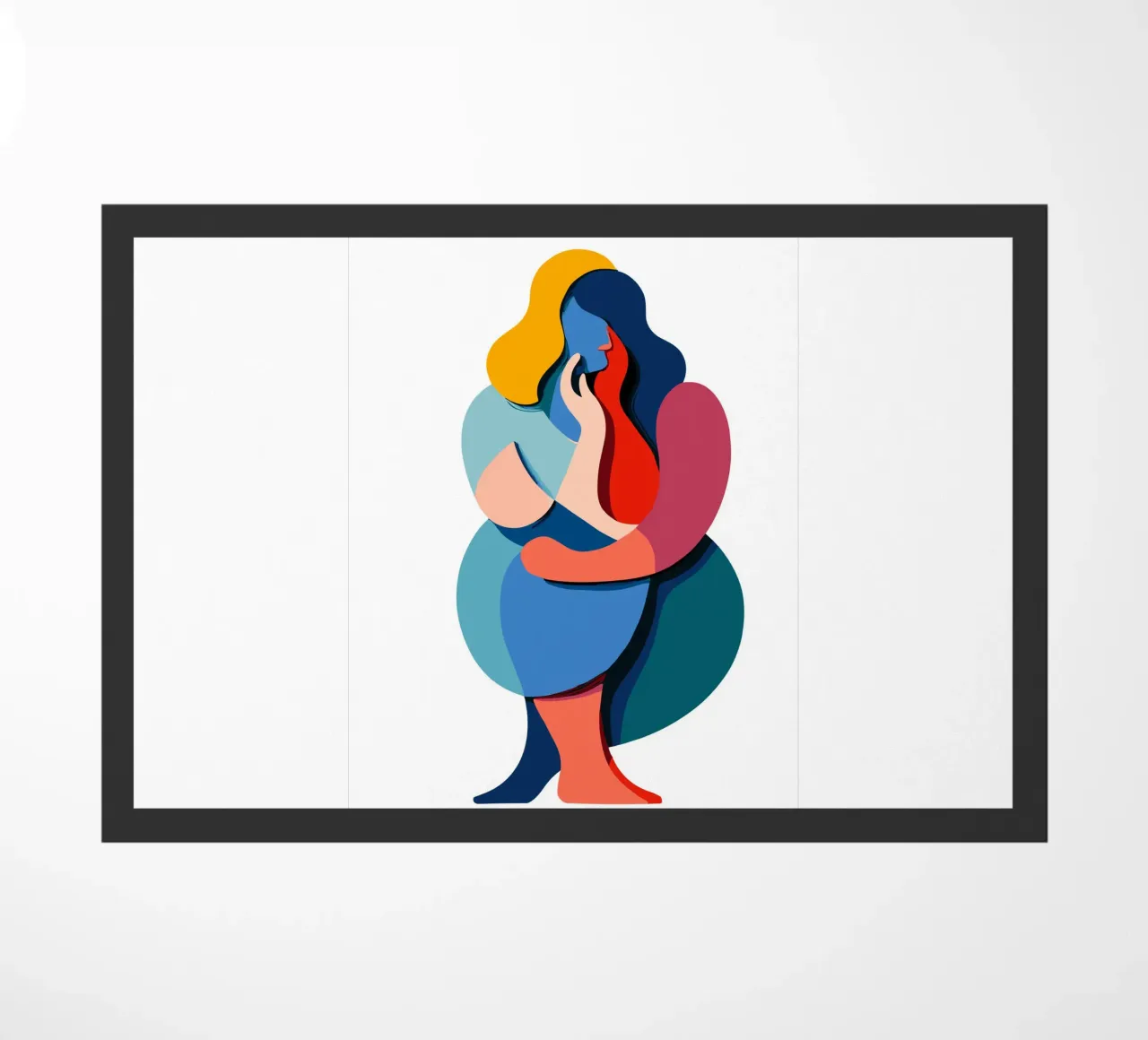 Overlapping shapes zerbino da edsonramosart