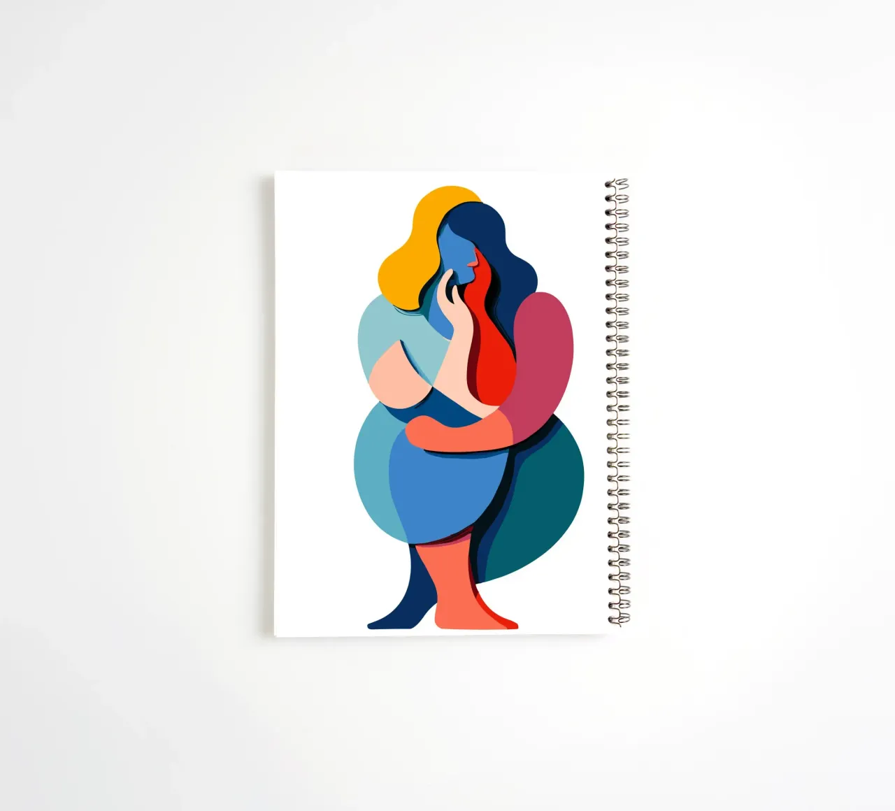 Overlapping shapes diario ad anelli da edsonramosart