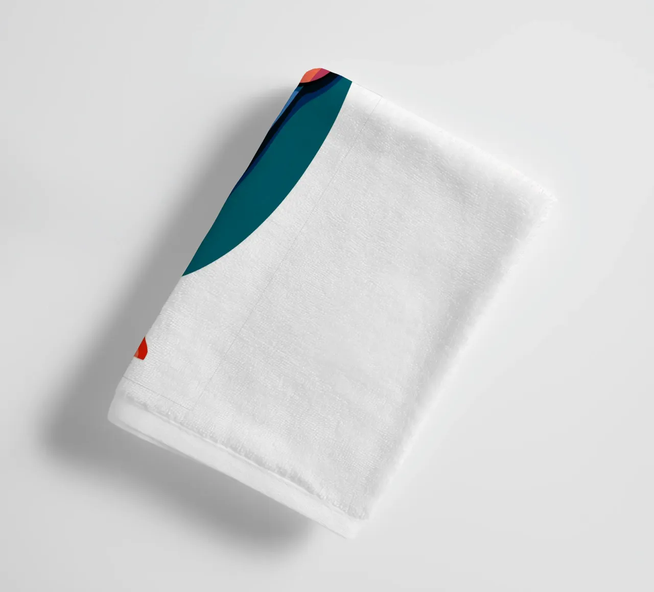 Overlapping shapes asciugamano da bagno da edsonramosart