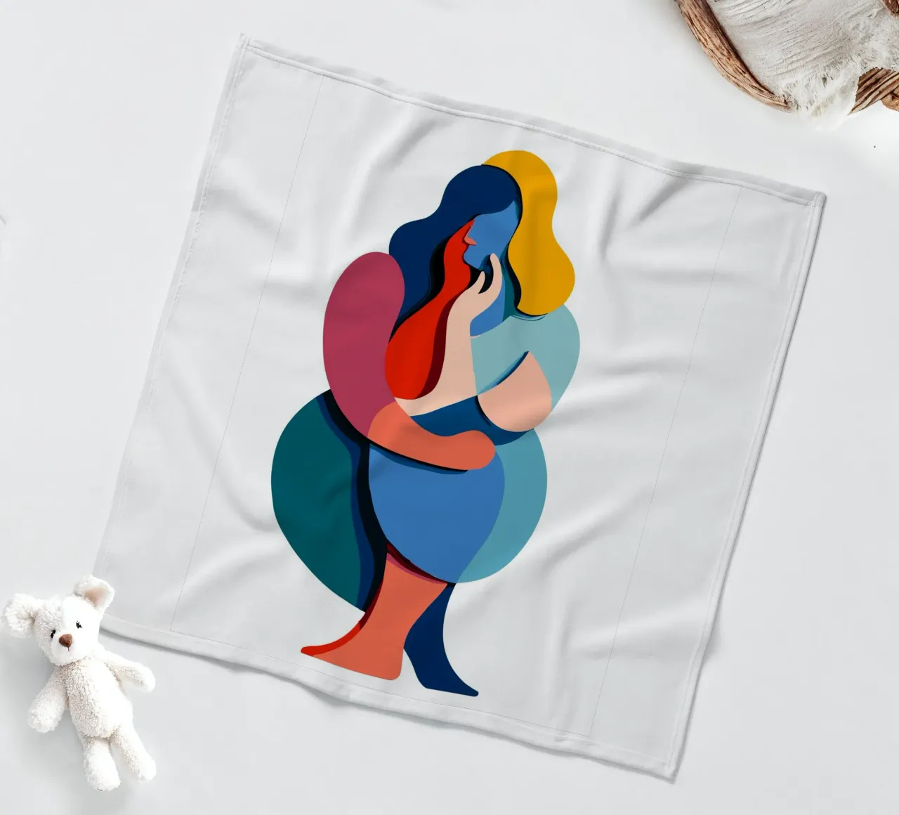 Overlapping shapes coperta in pile da edsonramosart