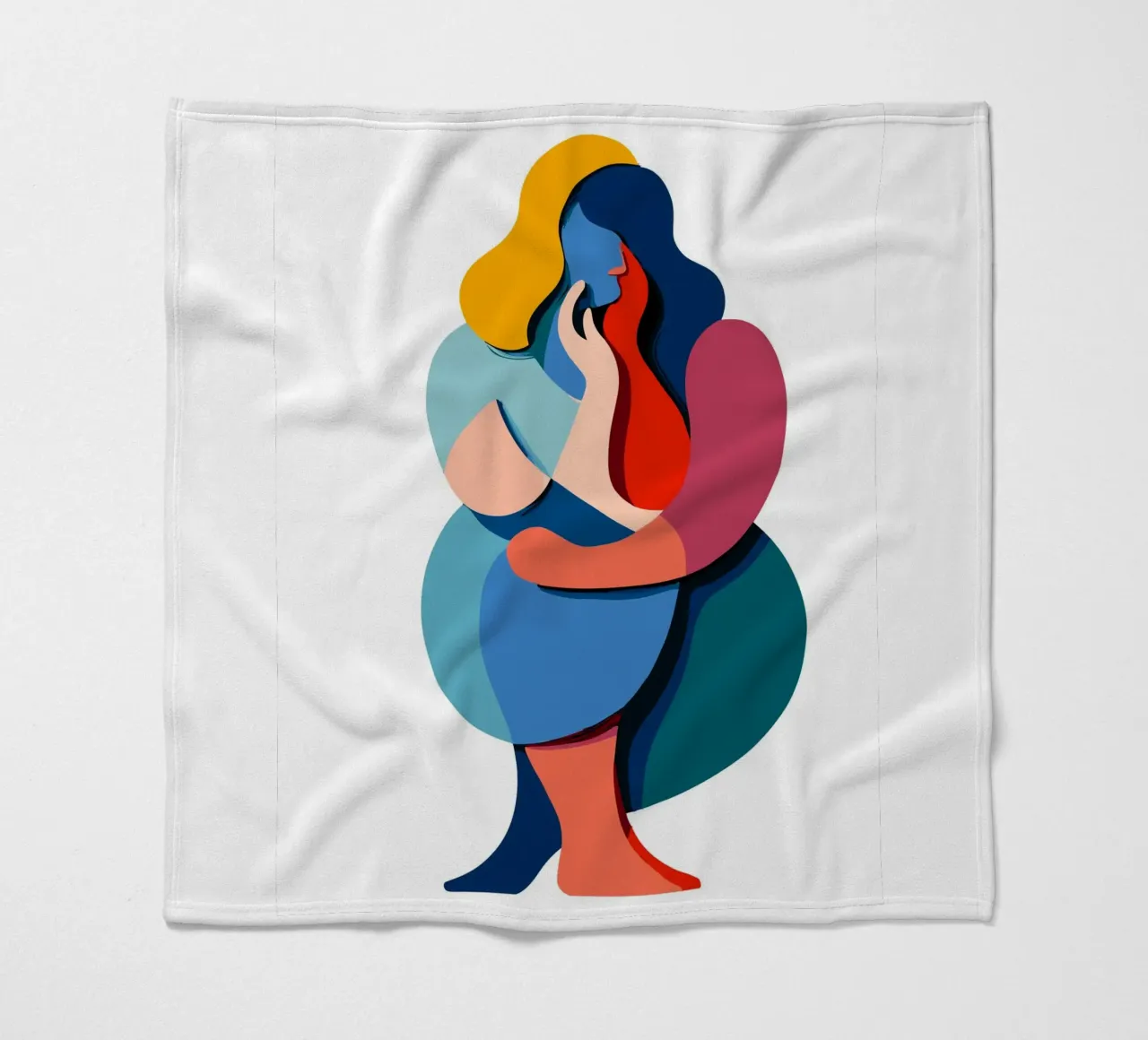 Overlapping shapes coperta in pile da edsonramosart