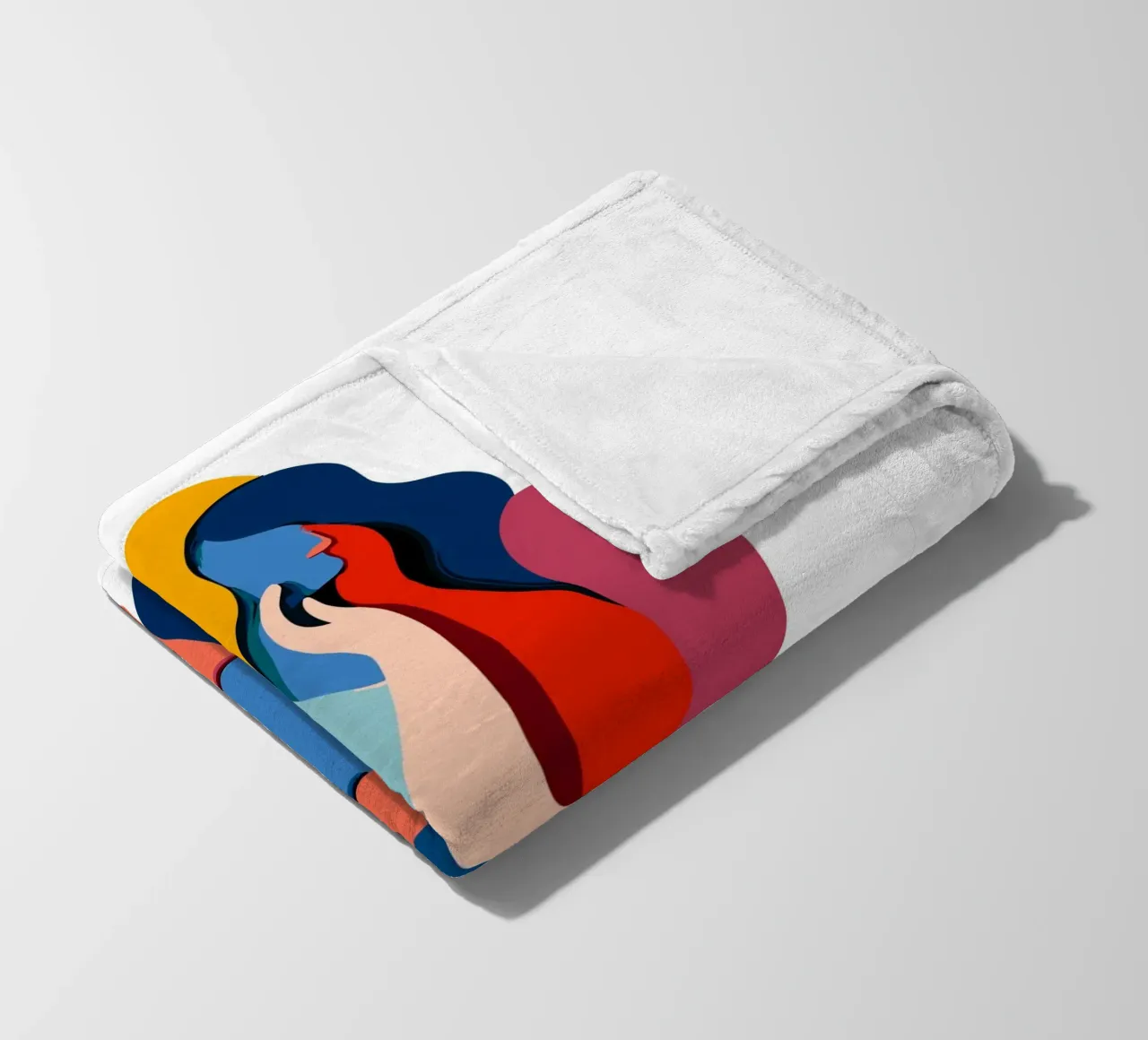 Overlapping shapes coperta in pile da edsonramosart