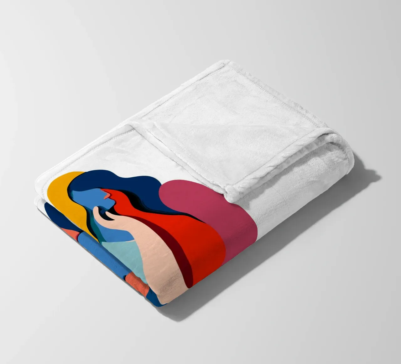 Overlapping shapes coperta in pile da edsonramosart