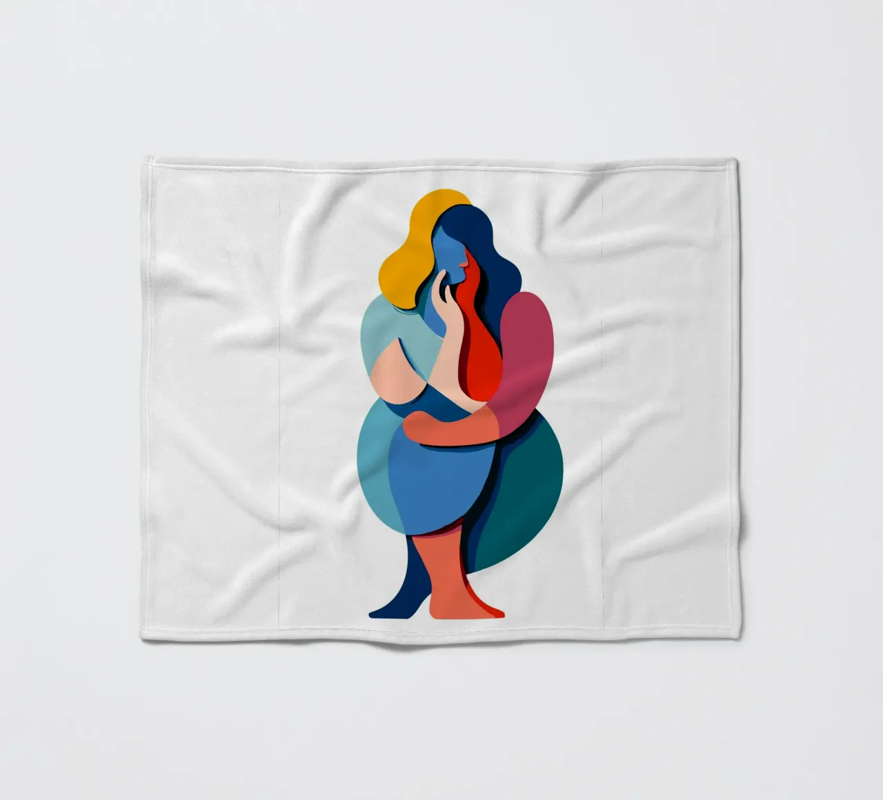 Overlapping shapes coperta in pile da edsonramosart