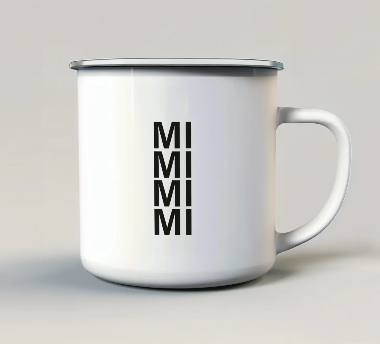 MIMIMI tazza in smalto da Flo Klein