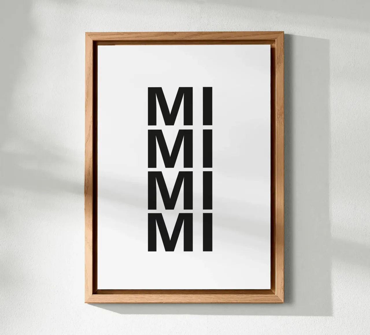 MIMIMI alluminio dibond da Flo Klein